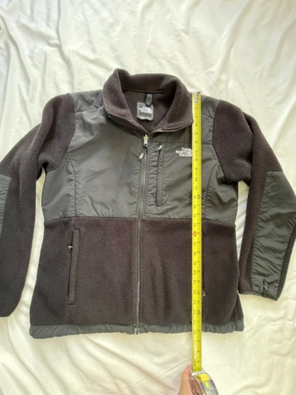 The North Face Women's Zipper Denali Fleece Jacket, Black, Size L - Picture 9 of 10